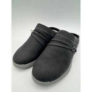 J Sport Clogs Women's Size 10 Black Slip On Comfort‎ Mule Shoes